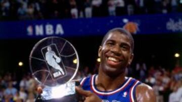 Historias del All Star: el adiós de Jordan, el regreso de Magic...