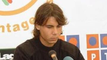 <b>TRISTEZA. </B>El joven tenista tenía muchas esperanzas en disputar los Juegos Olímpicos.