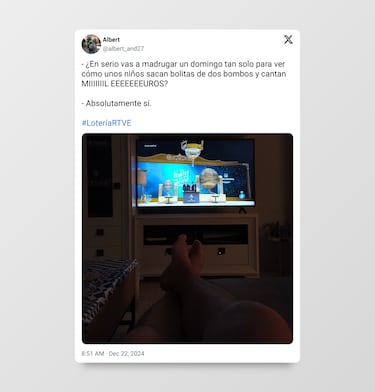 “Nos ha vuelto a tocar salud”: los mejores memes del sorteo de Navidad 2024 