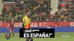 Piqué manda callar a la grada por cánticos de 'puta España'