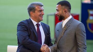 Laporta: "Nos hemos encontrado buena voluntad por parte de LaLiga y Tebas"