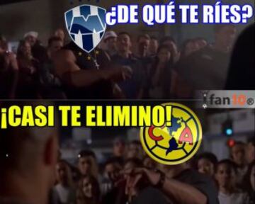 Rayados derrotó al América pero el árbitro se llevó los memes
