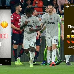 Sterling, Depay, Balotelli, el Dortmund... todos contra Bonucci por el ataque racista a Kean