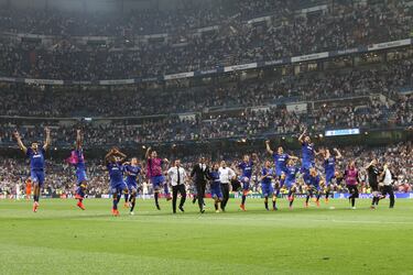 Vuelve a repetirse la historia, Juventus y Real Madrid se enfrentan en las fase eliminatoria de la Champions, pero esta vez en semifinales. El vigente campeón recibía en casa a los de Turín con la obligación de remontar el dos a uno de la ida. No obstante, a pesar de arrancar ganando con un gol de Cristiano Ronaldo, vio como un chico de la fábrica, Morata, les quitaba la posibilidad de llegar a una nueva final.
