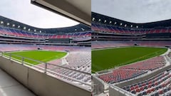 Atención a la increíble vista del nuevo estadio de los Bills
