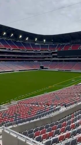 Atención a la increíble vista del nuevo estadio de los Bills