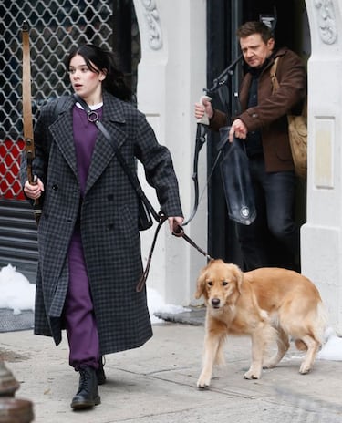 Hawkeye: primeras imágenes de Hailee Steinfield con el traje de Kate Bishop