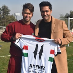 Jiménez vuelve a Palestino tras 16 años de carrera internacional