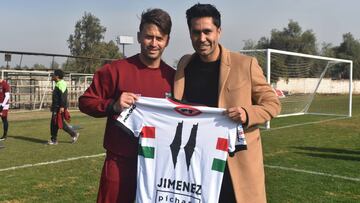 Jiménez vuelve a Palestino tras 16 años de carrera internacional