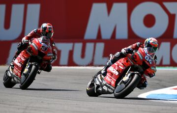 Andrea Dovizioso y Danilo Petrucci.