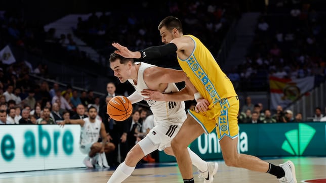 El Madrid sentencia a triple limpio con Okeke desde su pista