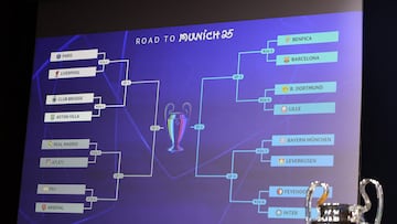 Champions League Round of 16 draw: teams, bracket, dates, as it happened
