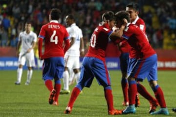 Chile - Estados Unidos en imágenes