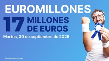 Euromillones: comprobar los resultados del sorteo de hoy, martes 30 de septiembre