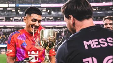 Rocco Ríos: “Es un sueño cumplido jugar con Messi”