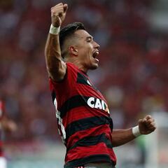 Fernado Uribe marca para la victoria de 'Fla' ante Boavista