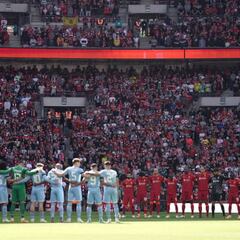 Manchester City apologise after fans disrupt silence for Hillsborough victims