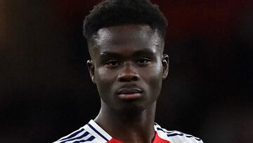 Arsenal are looking to close the gap to league leaders Liverpool on New Year’s Day but are without star attacker Saka.