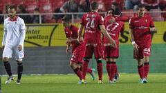 El Sevilla cumple el trámite y el Mallorca dice adiós ganando