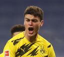Así fue el golazo de Gio Reyna para el 1 - 1 entre Frankfurt y Dortmund