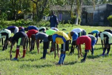 El fútbol como medio para salir de la pobreza infantil en Honduras