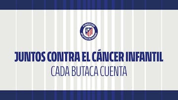 La Fundación Atlético de Madrid y el Atlético Femenino lanzan ‘Juntos contra el cáncer infantil’