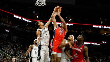 Victor Wembanyama’s Spurs were defeated 146-110 by the Pelicans on Sunday and Wemby said that having the youngest roster is no excuse for playing poorly.