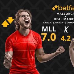 RCD Mallorca vs. Real Madrid: horario, TV, pronósticos, estadísticas y clasificación