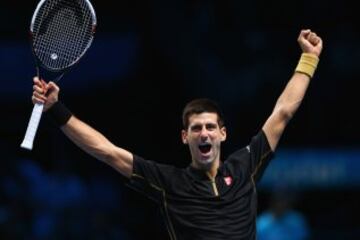 Novak Djokovic venció a Berdych y aseguró el número uno del mundo.