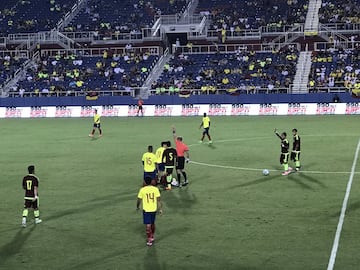 Venezuela vs Ecuador. Partido amistoso en Boca Ratón, Florida. 