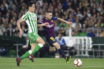 Mandi y Jordi Alba.