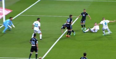 Gol bien anulado a Wass y penalti no pitado de Casemiro