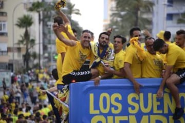 Todo Cádiz celebra el ascenso a Segunda División