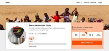 30 horas 'non-stop', el reto de pádel para el Record Guinness