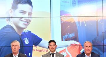 Inicia un nuevo camino: James ya es jugador del Bayern