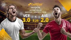 Valencia vs. Aston Villa: horario, TV, estadísticas, clasificación y pronósticos