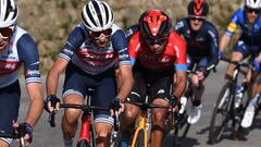 El ciclista italiano Vincenzo Nibali, durante una carrera con el Trek-Segafredo.