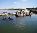 La sequía en el Danubio hace visibles buques de guerra nazis hundidos