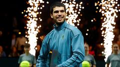 Carlos Alcaraz conquista su primer título en pista cubierta