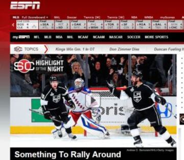 Portadas de la prensa extranjera