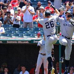 Proyecciones para el final de la temporada de los New York Yankees.
