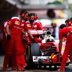 Vettel el más rápido en los test con Button a medio segundo