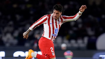 Josema Giménez en Libia con el Atlético.