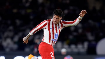 Josema Giménez en Libia con el Atlético.