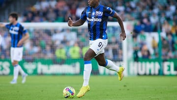 Duván Zapata, delantero colombiano de Atalanta