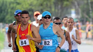 El colombiano (84) representó al país en los 20km de Marcha en Río 2016