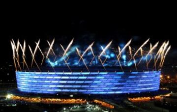 Las imágenes de la ceremonia inaugural en Bakú