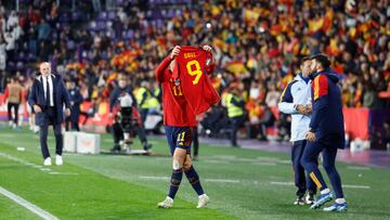 19/11/23 PARTIDO CLASIFICACION EUROCOPA 2024
SELECCION ESPAÑOLA 
ESPAÑA - GEORGIA
GOL 2-1 FERRAN TORRES HOMENAJE A GAVI ALEGRIA 


