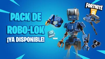 Fortnite: pack de Robo-Lok ya disponible; precio y contenidos