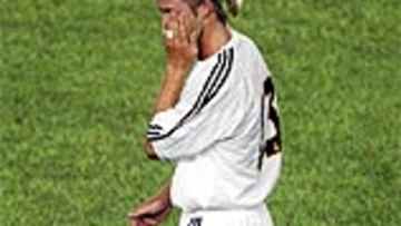 <B>CONFLICTO</B>. Roberto Carlos y Luis Figo le han desplazado de los lanzamientos de córners y de faltas.